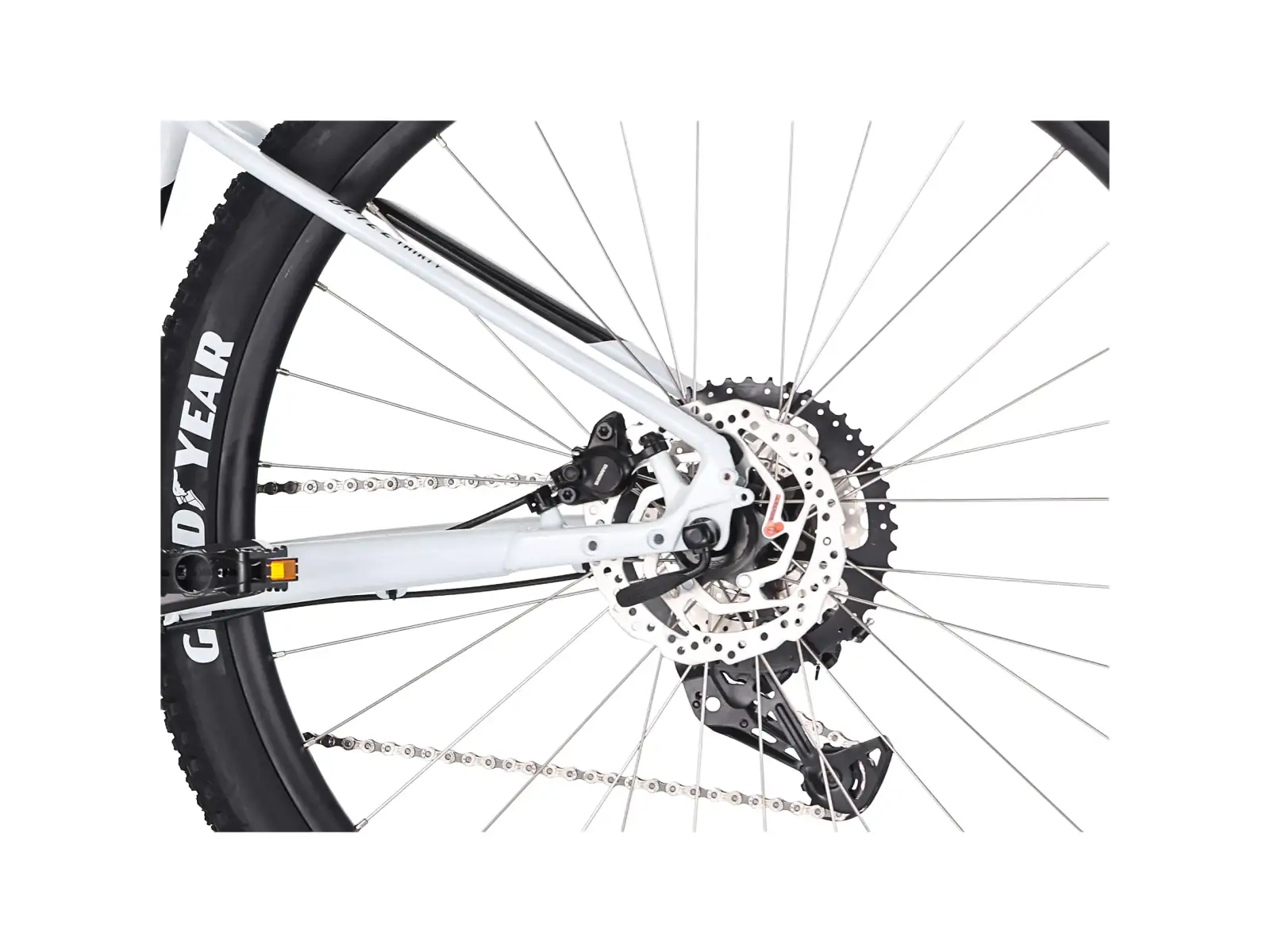 Rock Machine Blizz 5 mountain bike Gloss Polar White/Black