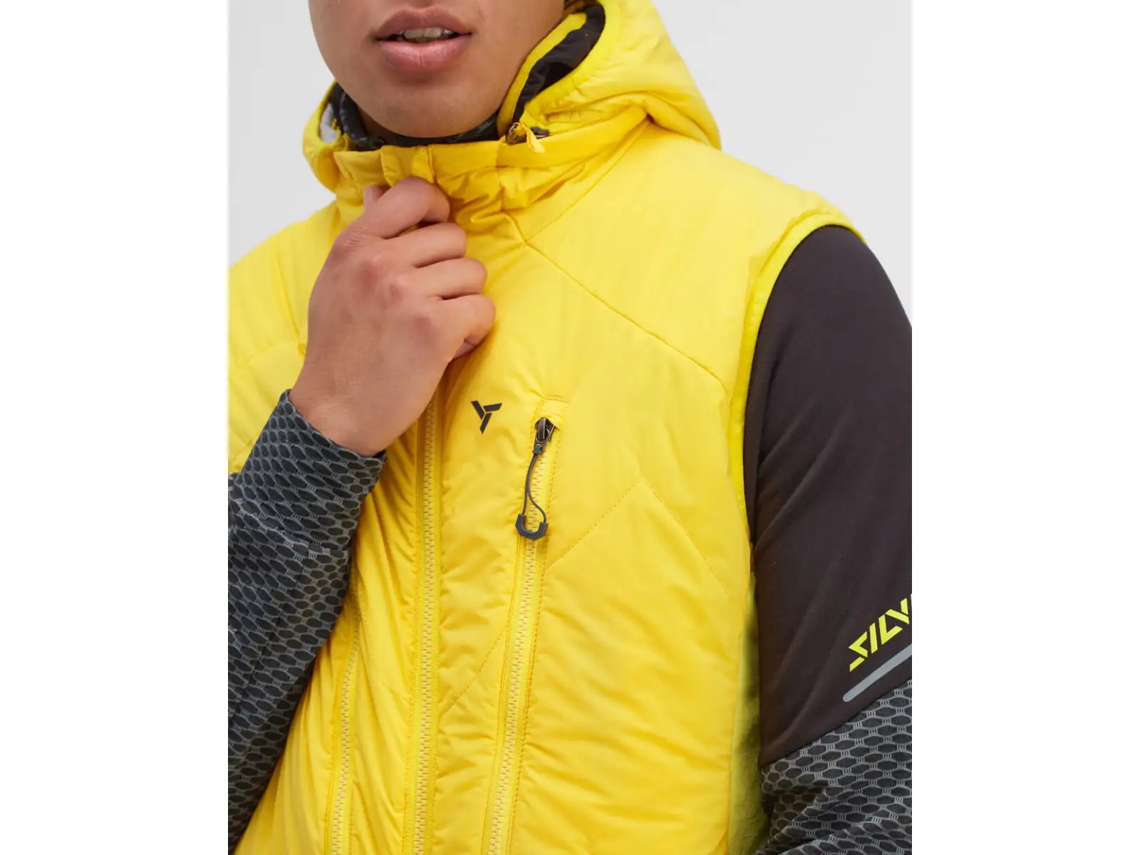 Silvini Polaro men's jacket neon/charcoal