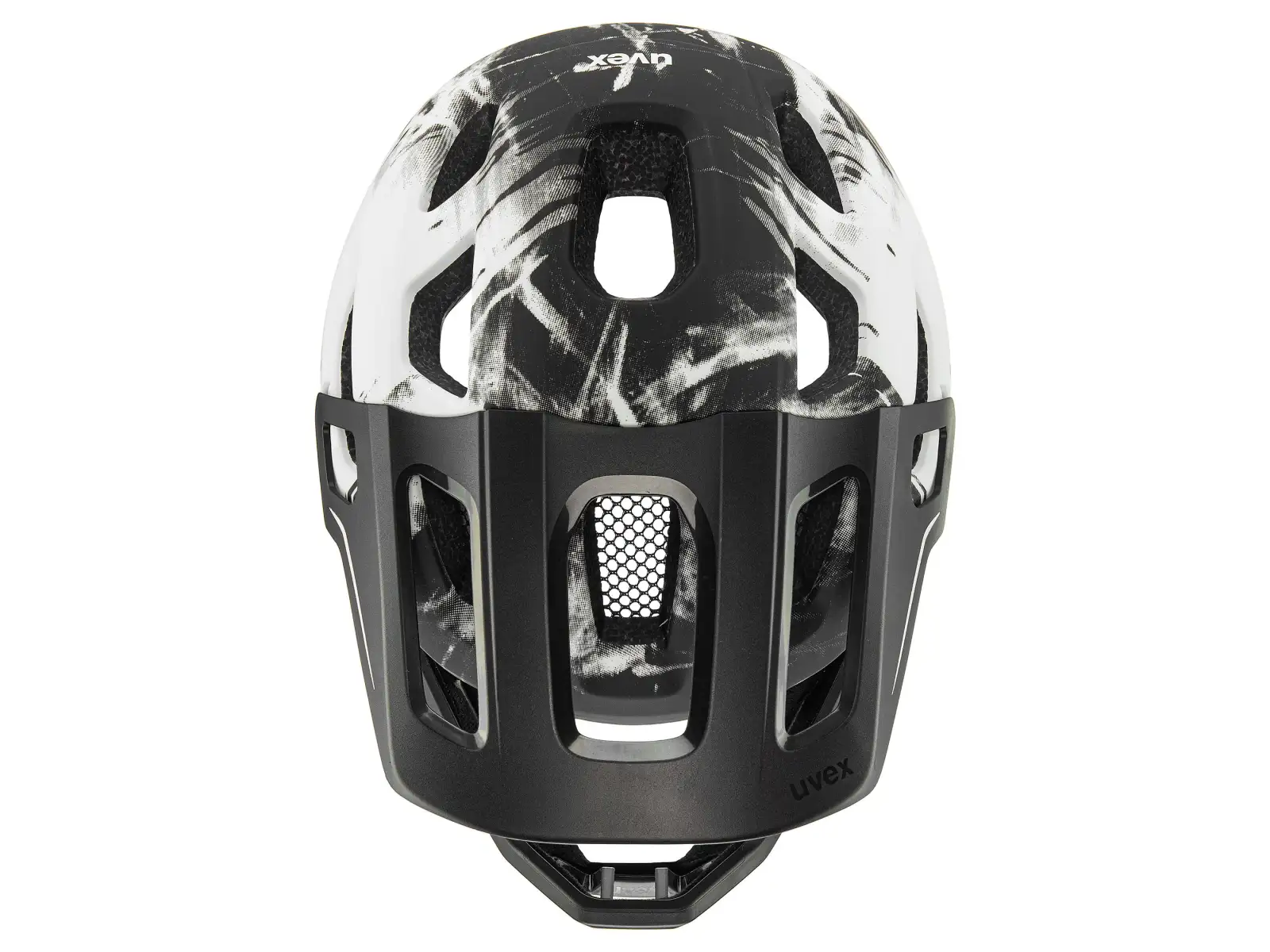 Uvex React JR Fullface MTB helmet White Matt