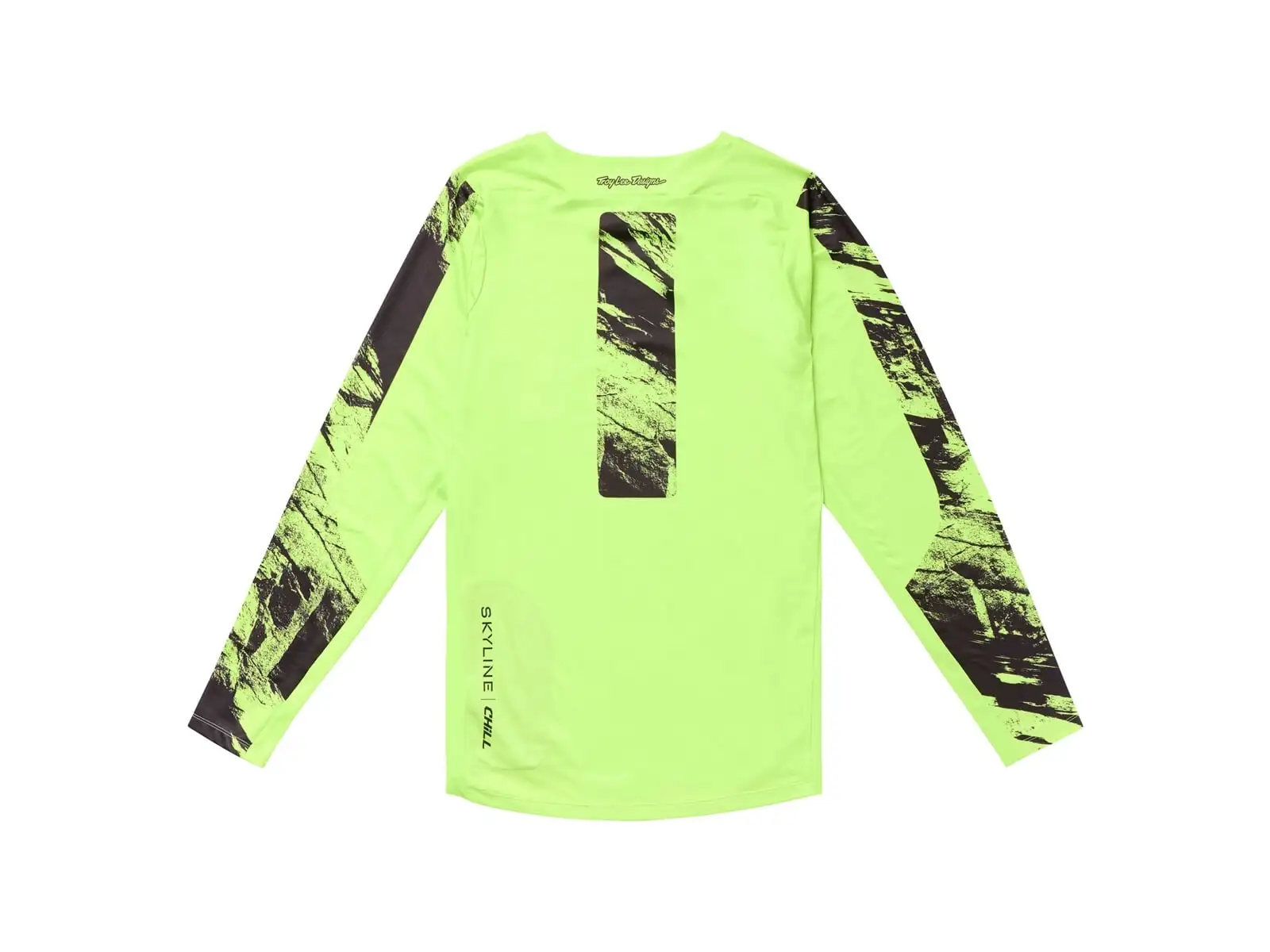 Troy Lee Designs Skyline Chill Rockslide men's jersey long sleeve Glo Yellow