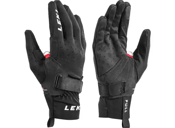 Leki Nordic Race Shark running gloves black