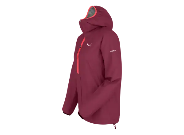 Salewa Vioz PTX/PTC WO Alpha women's jacket rhodo red