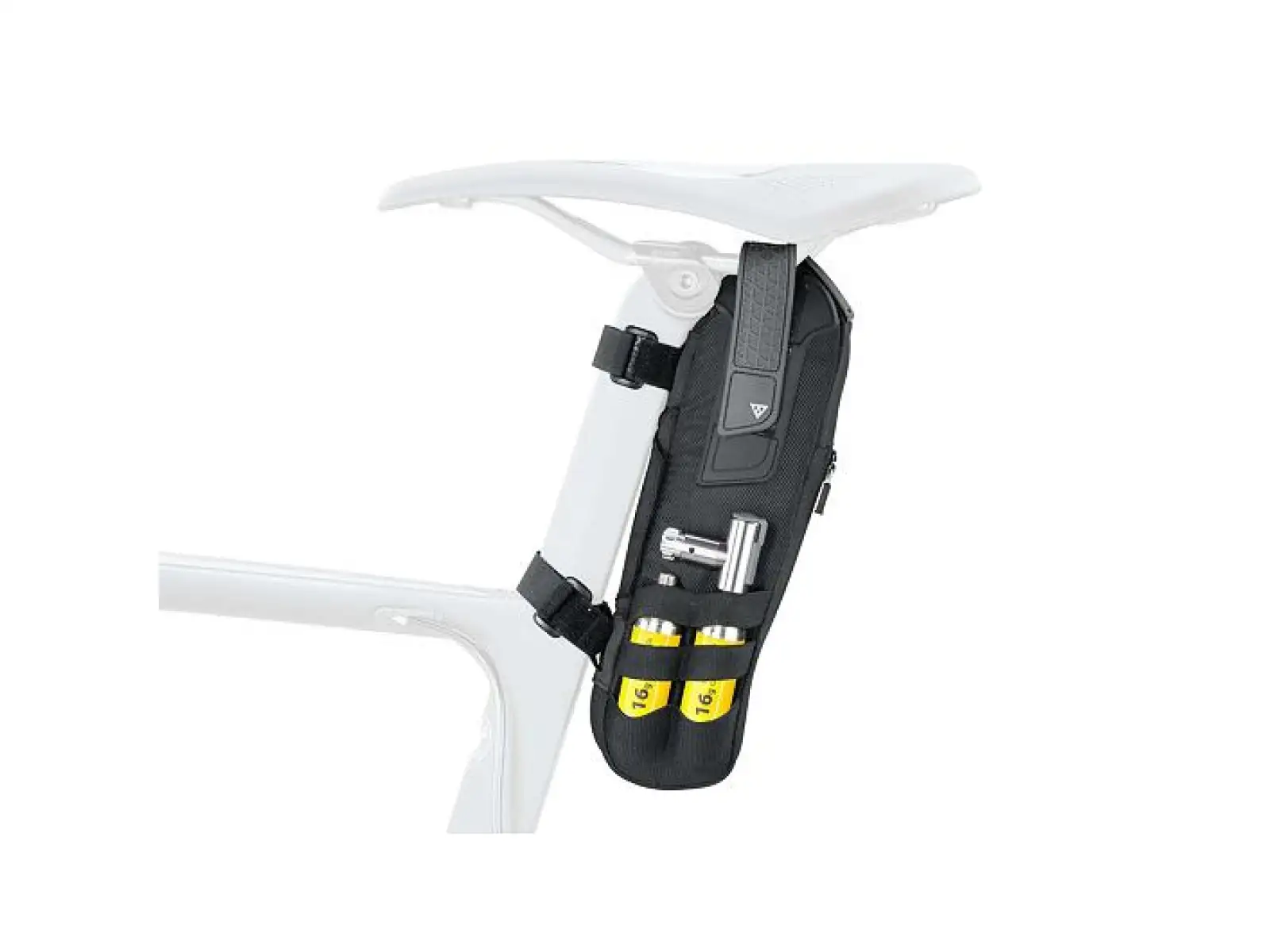 Topeak Tri-BackUP Tirebag frame and underseat bag black