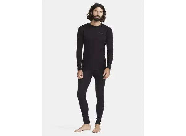 Craft ADV Wool Merino men's long sleeve shirt black