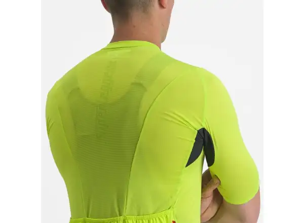 Castelli Superleggera 3 men's jersey short sleeve Electric Lime