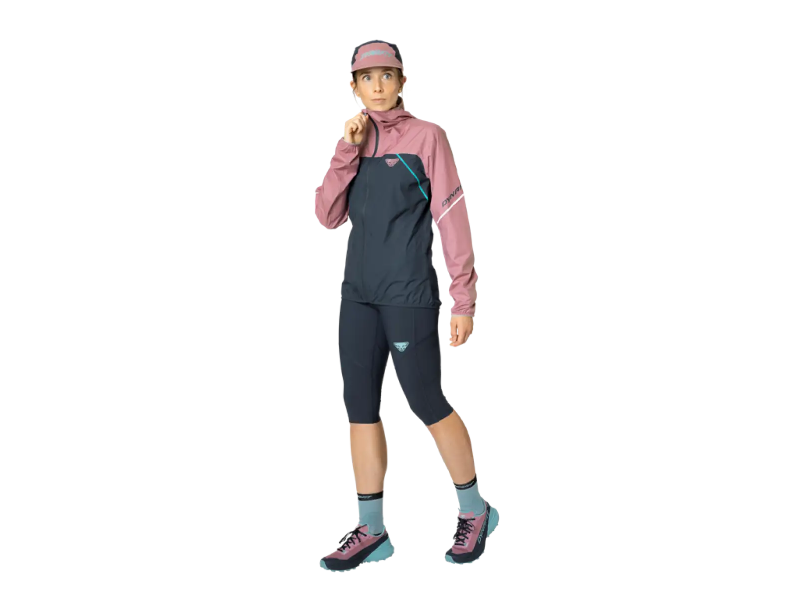 Dynafit Alpine 3 L women's running jacket Mokarosa