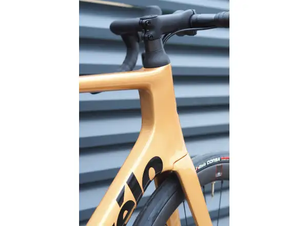 Cervélo Soloist Force eTap AXS road bike gold dust