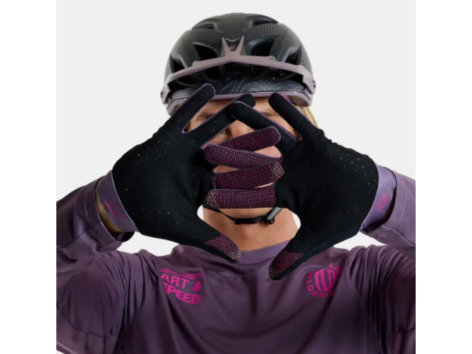 Troy Lee Designs Ace 2.0 Radioscape gloves Deep Purple