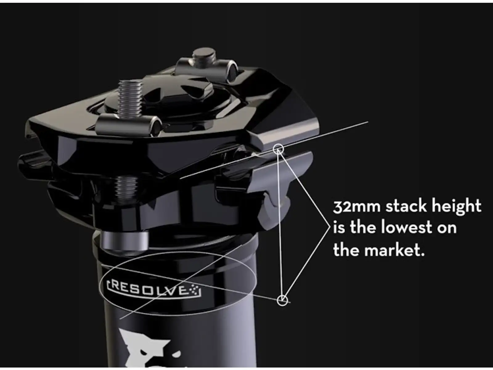 Wolf Tooth Resolve dropper post 200 mm/ 31.6 mm/503 mm