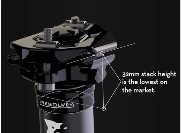 Wolf Tooth Resolve dropper post 200 mm/ 31.6 mm/503 mm