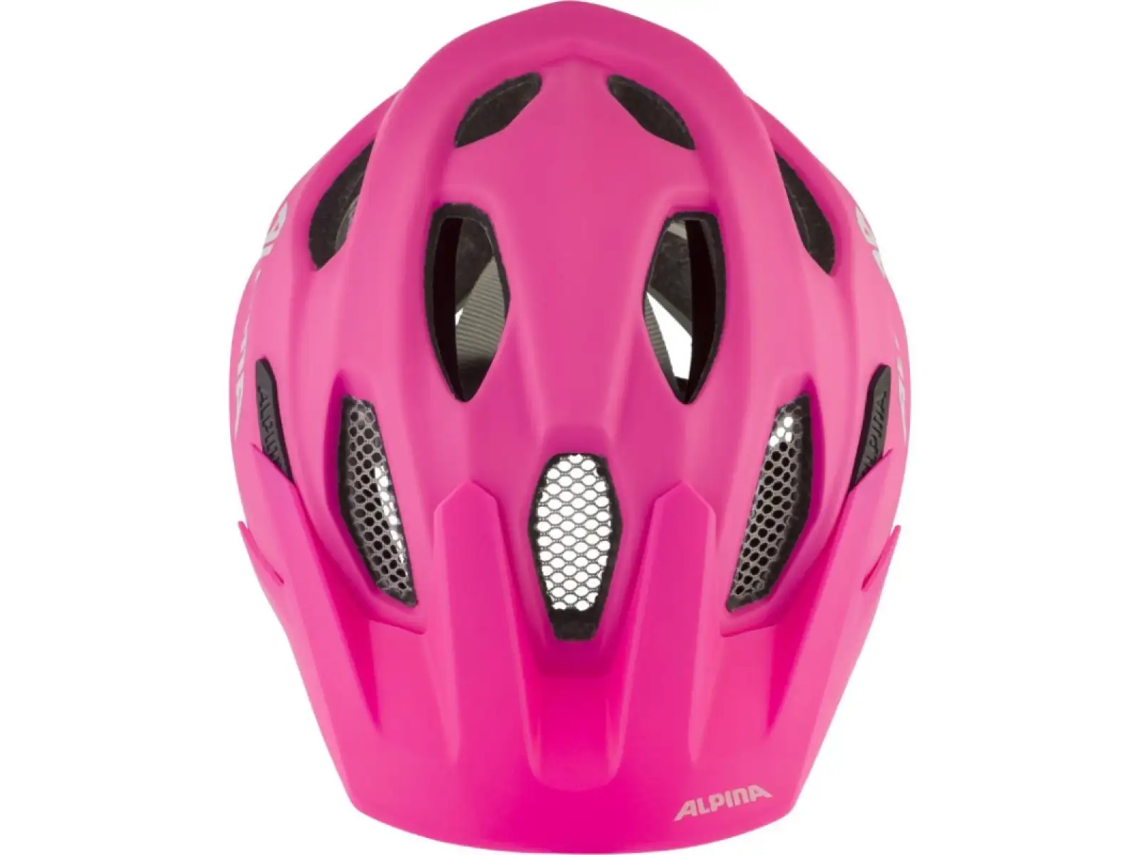 Alpina Carapax JR. cycling helmet Shocking Pink Matt
