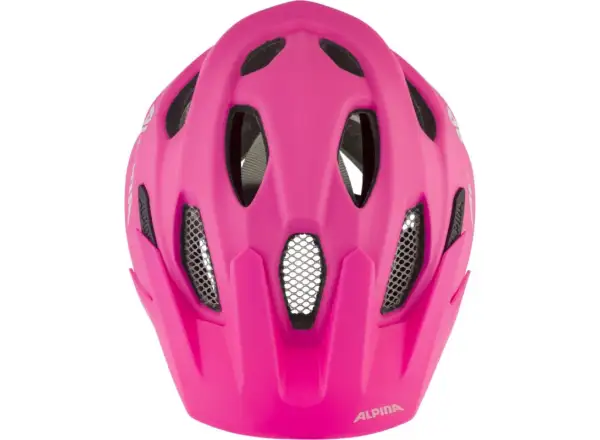 Alpina Carapax JR. cycling helmet Shocking Pink Matt
