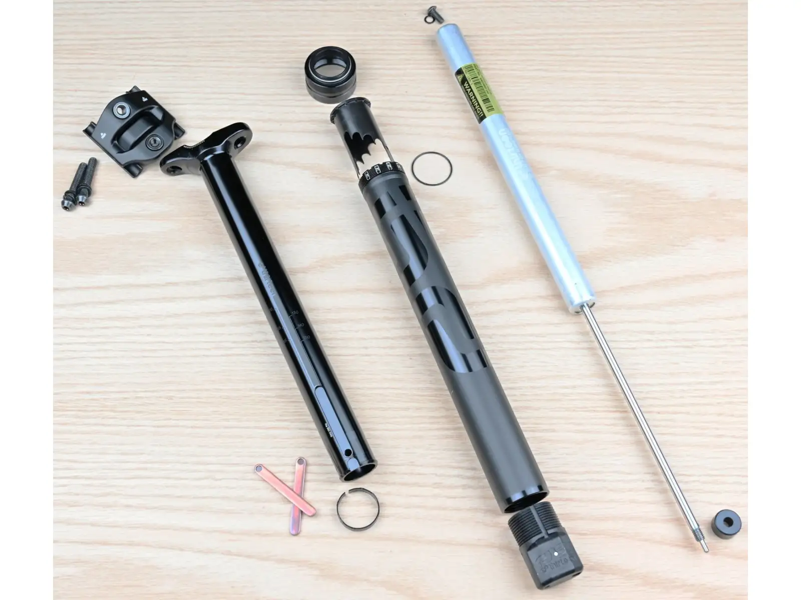 E-13 Vario Infinite dropper seatpost 90-120 mm 30.9 mm without lever
