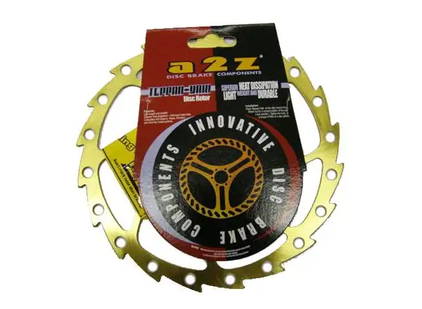 A2Z TY-SPIII brake rotor 203mm gold