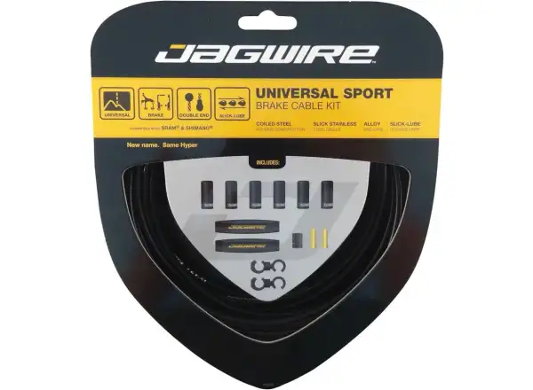 Jagwire UCK400 Universal Sport Brake Kit, black