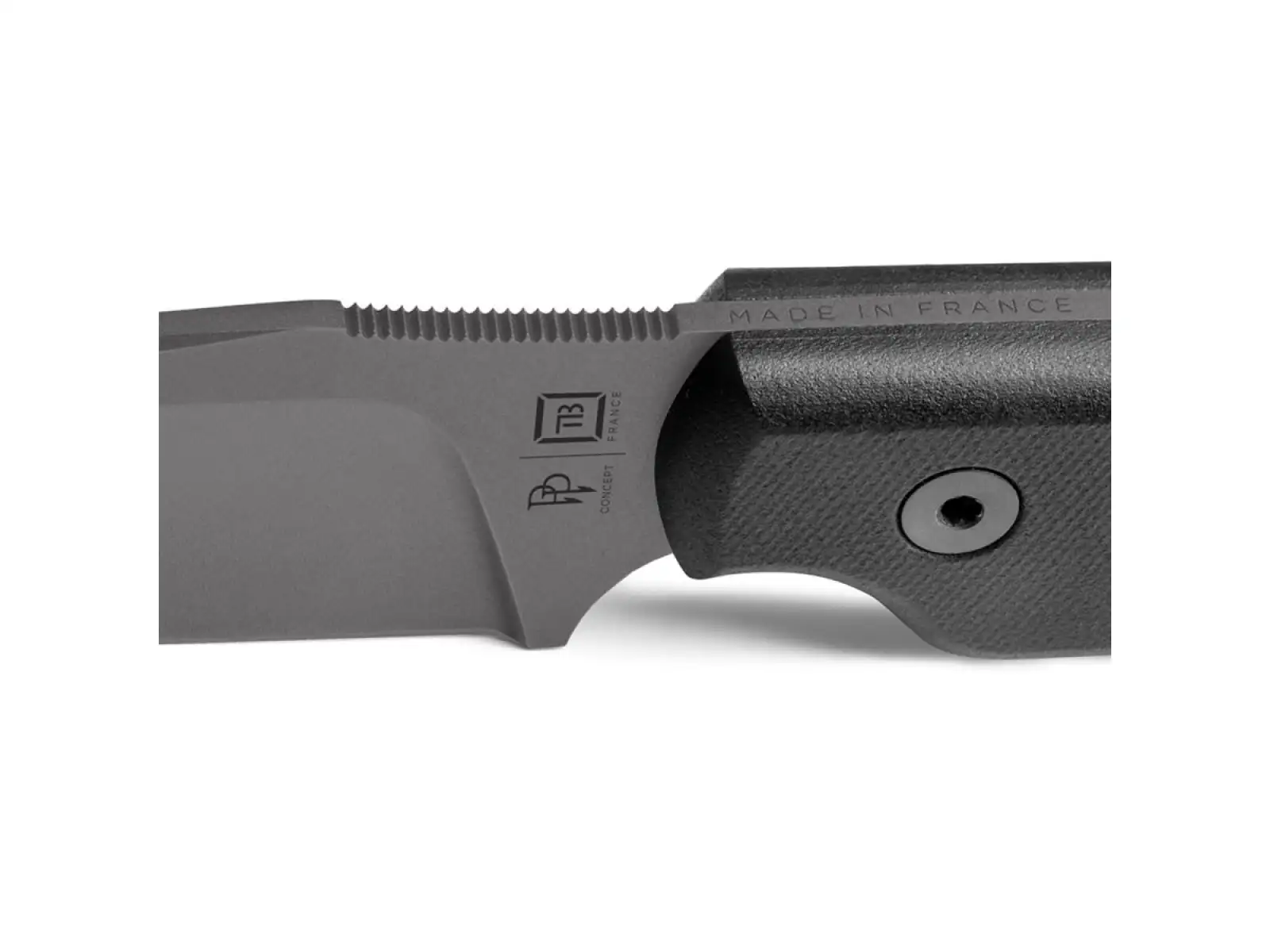 TB Outdoor Cammandeur G10 Knife black