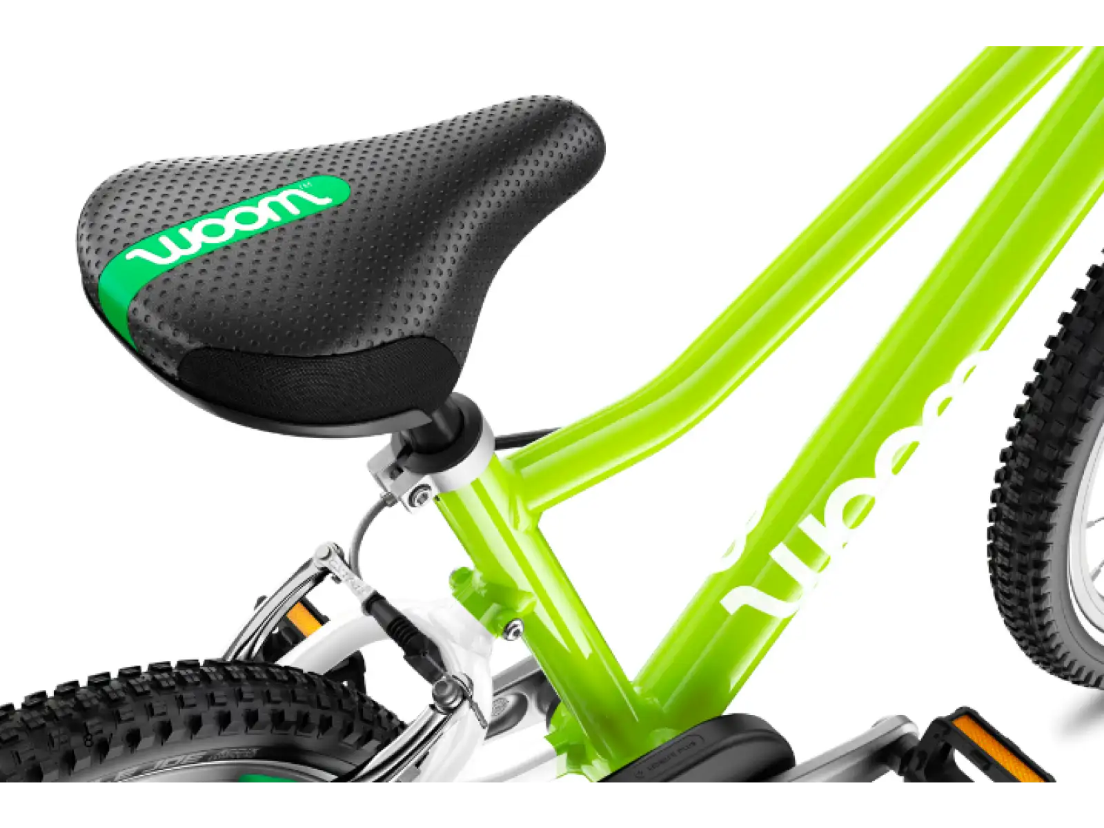 Woom 2 Lizard Lime 14 children's bike