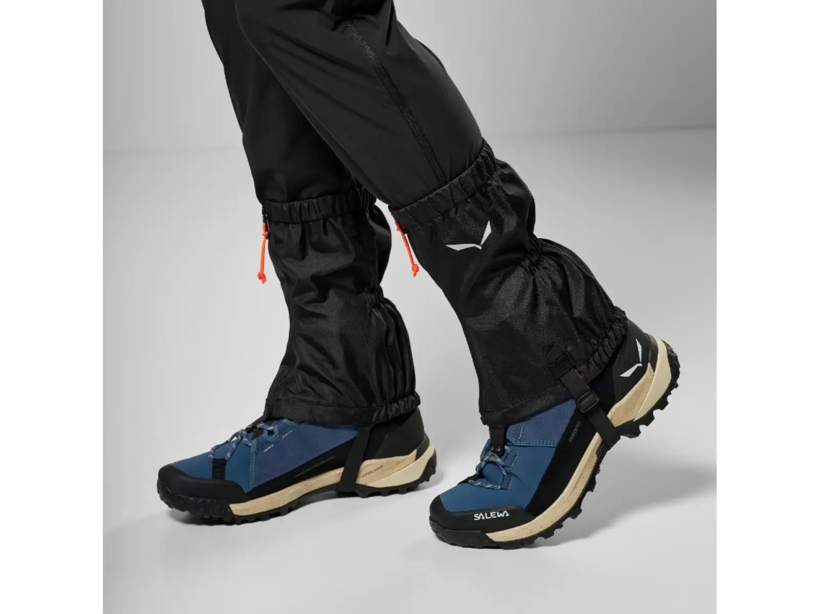 Salewa Puez Gaiters Kids children's gaiters Black / Black Out