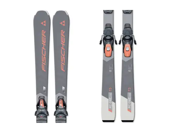 Fischer RC ONE LITE 73 SLR downhill skis + RS 9 SLR bindings 24/25