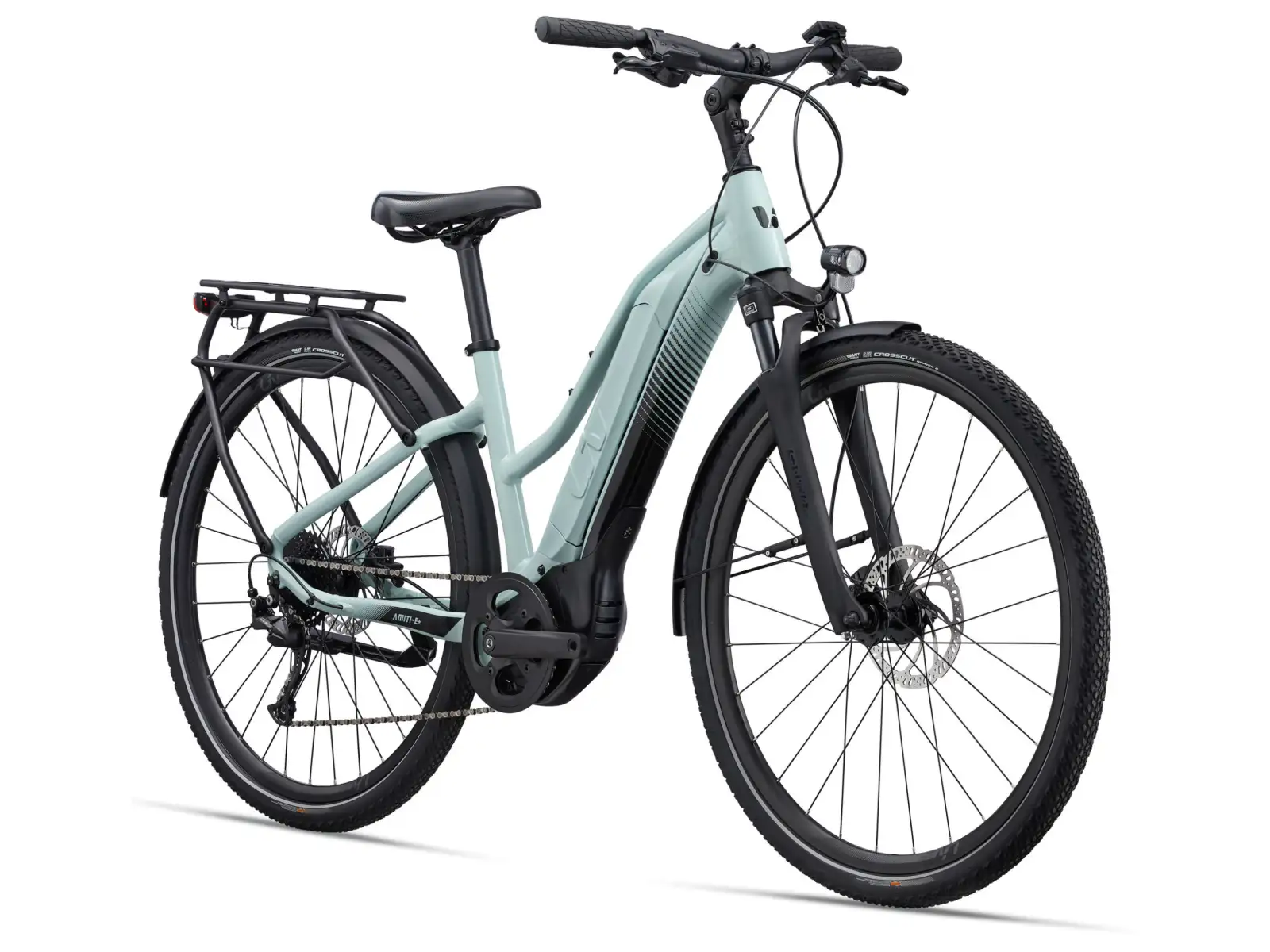 Liv Amiti E+3 trekking e-bike soap suds