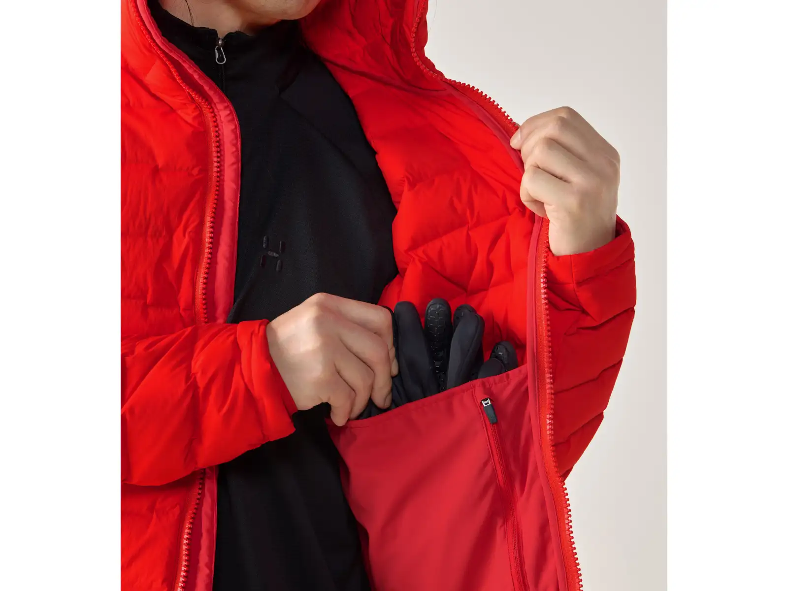 Haglöfs Spitz Down men's jacket Tech Red