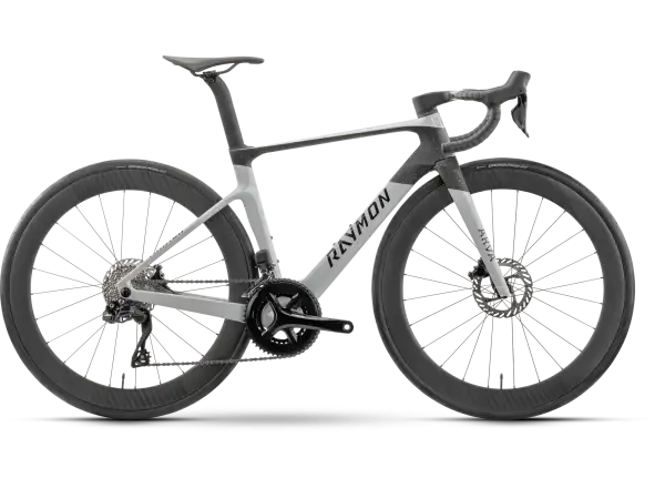Raymon Arva Comp 24S 105 Di2 road bike timelessgrey/carbon