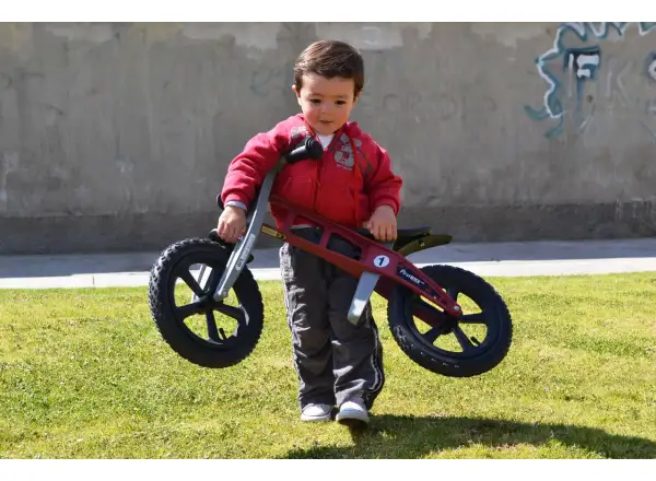 First Bike FAT kids balance bike Violet
