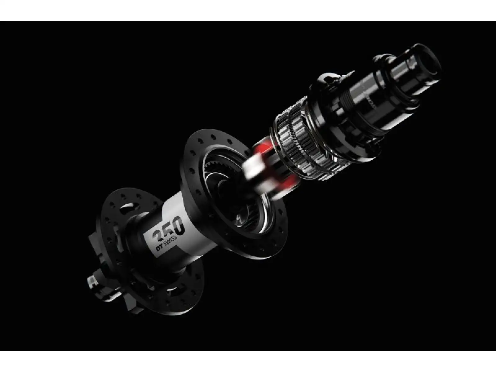 DT Swiss 350 Classic DBIS Boost rear hub 12×148 mm Ratchet DEG 72 freehub Shimano