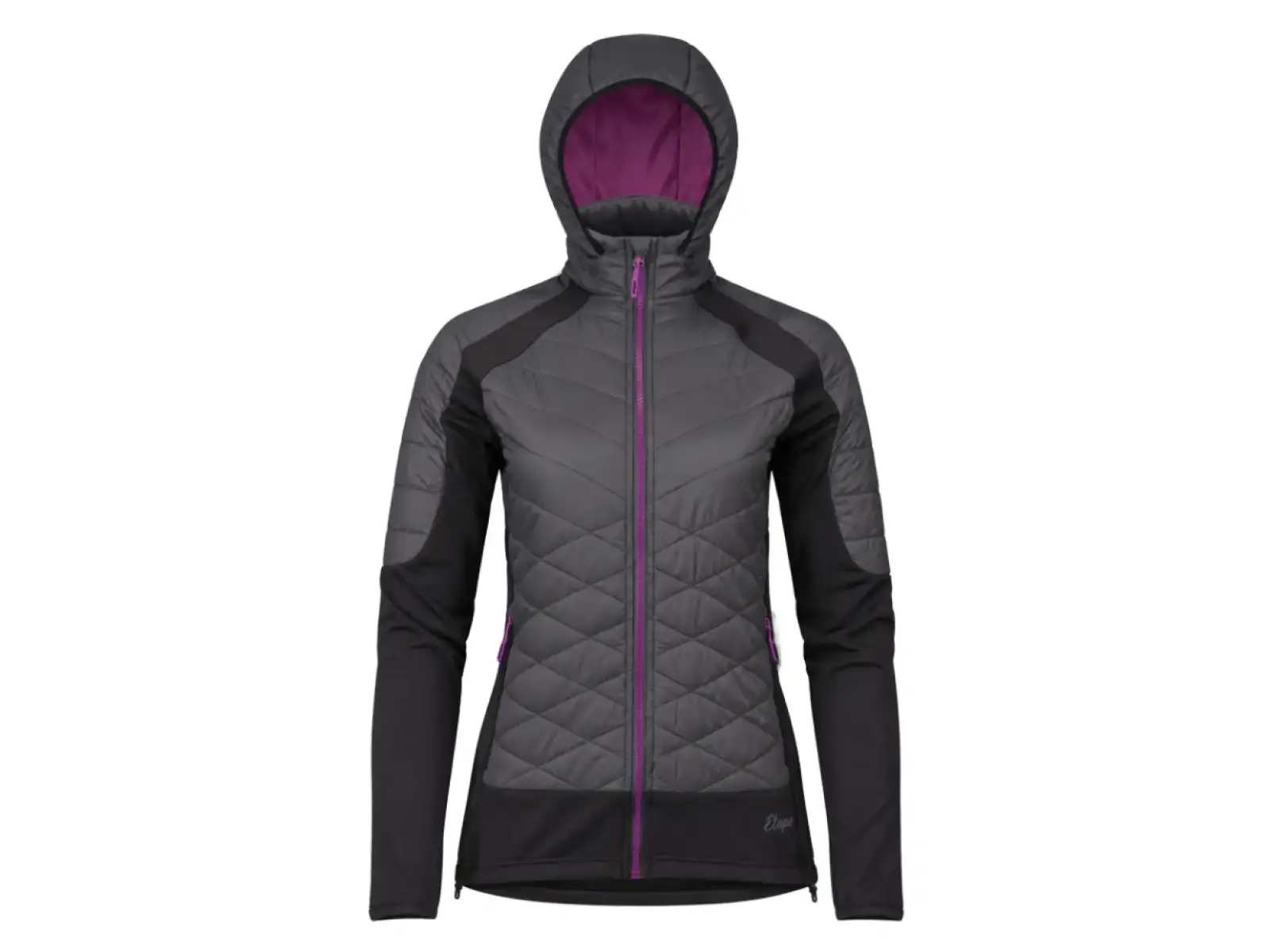 Etape Sierra Pro 3.0 women's winter jacket anthracite/purple