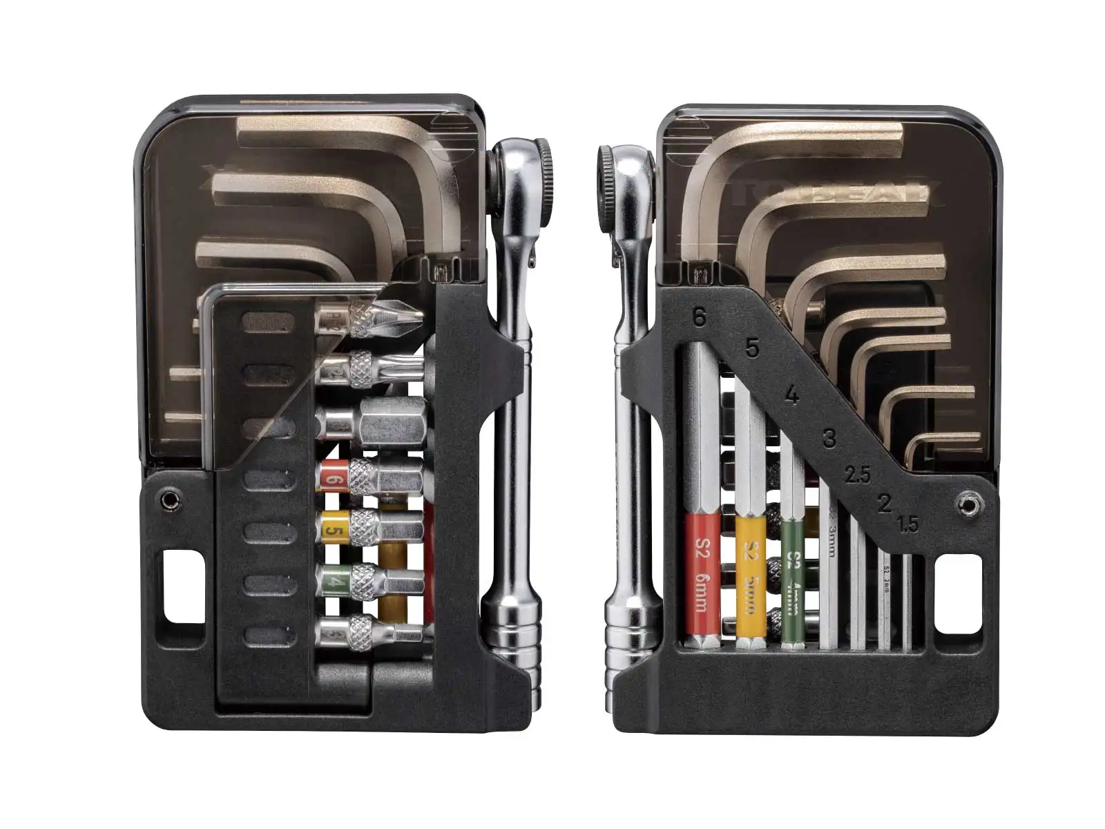 Topeak Omni Toolcard ratchet with hex keys 15 functions