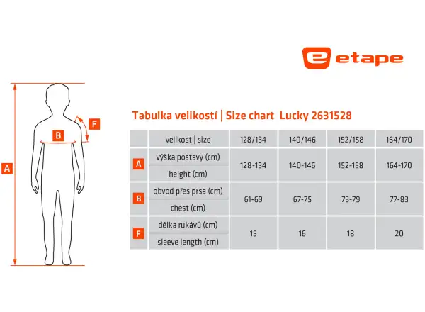 Etape Lucky kids jersey pink/lime