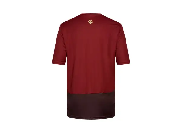 Fox Ranger Wordmark men's jersey short sleeve Rust Brown