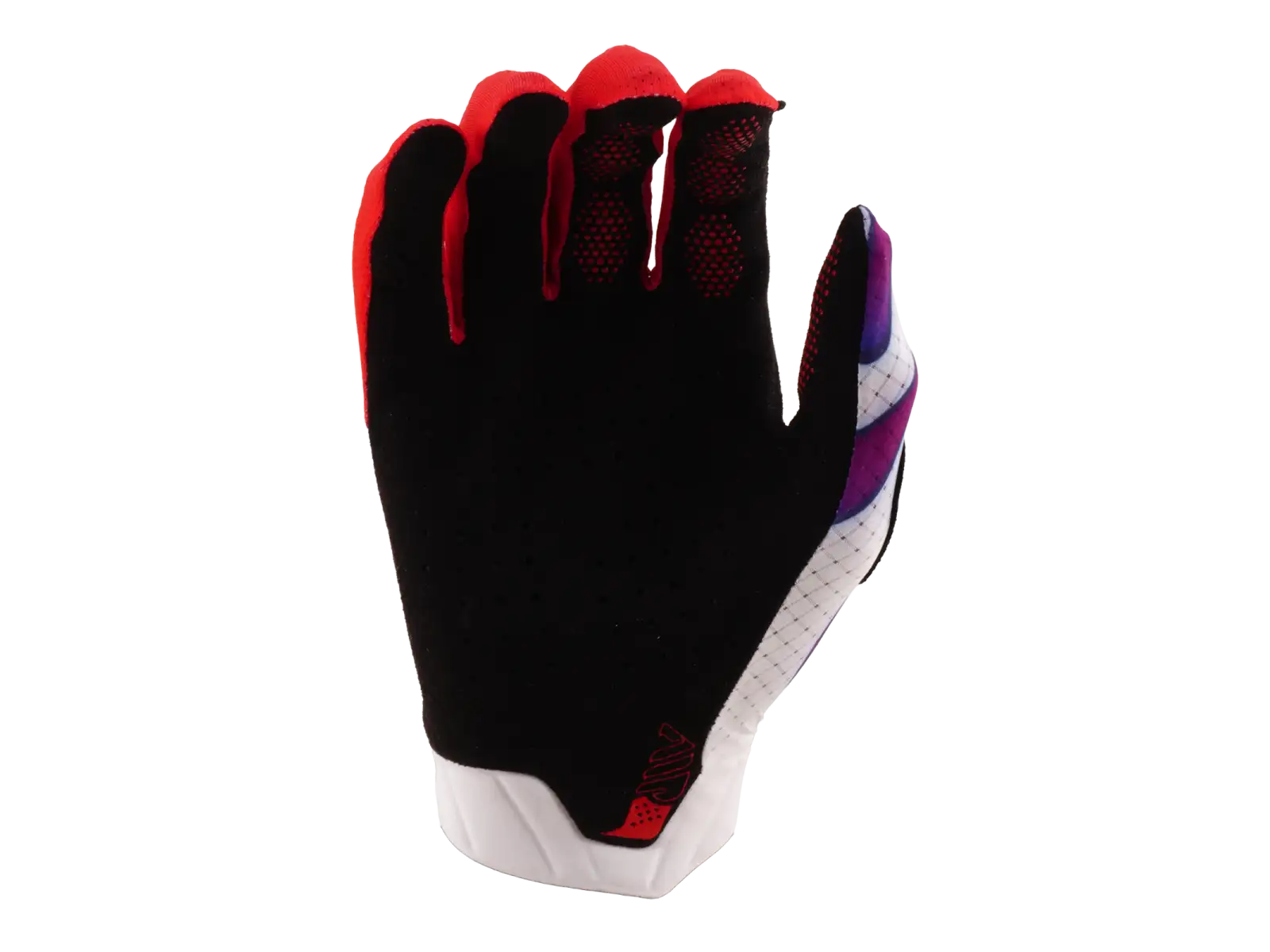 Troy Lee Designs Youth Air Overspray kids gloves White/Violet