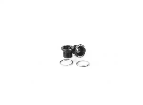 Leonardi Factory Bolt Capo crank bolts black