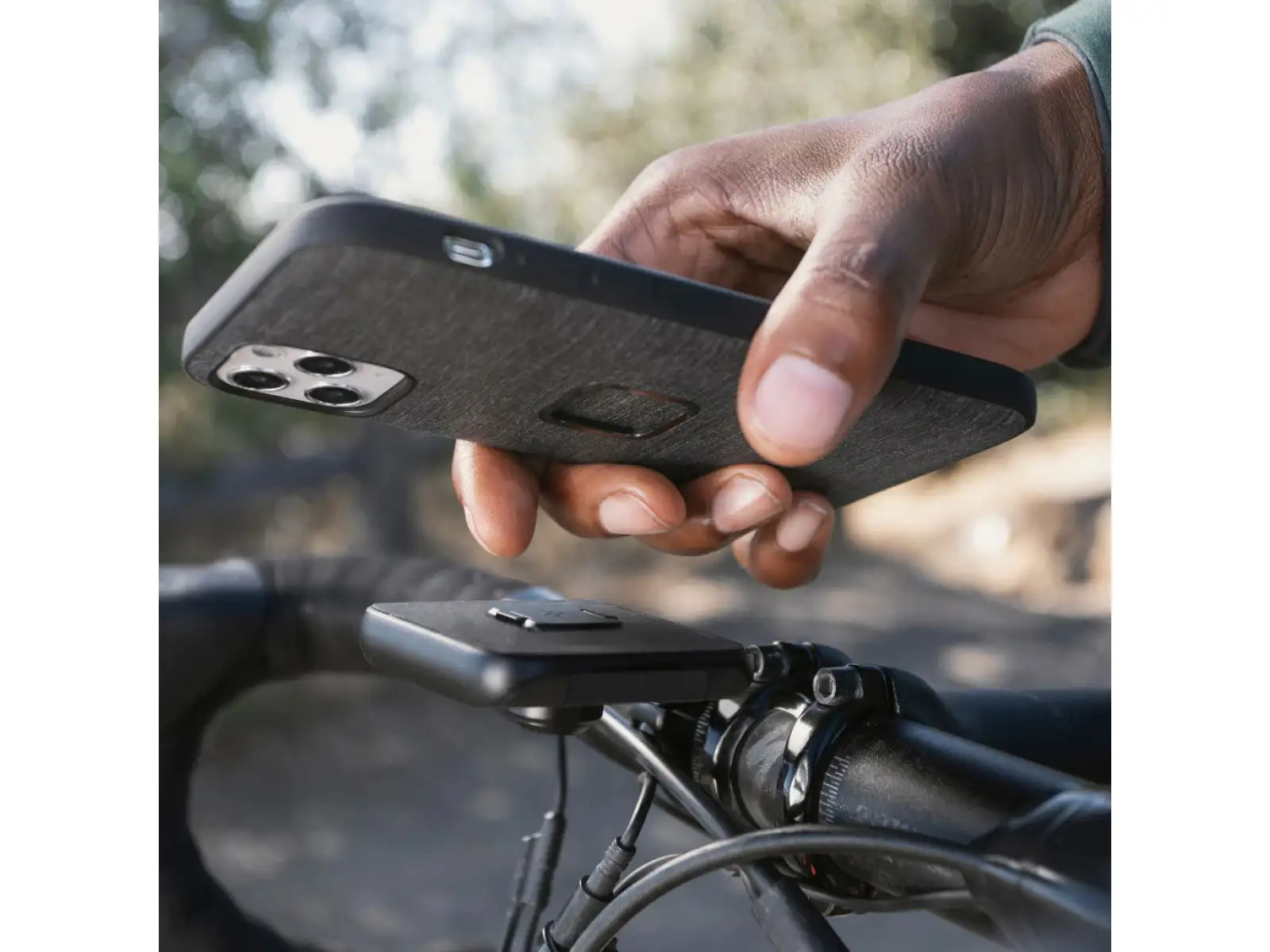 Peak Design Bike Mount V2 phone holder for handlebars Black