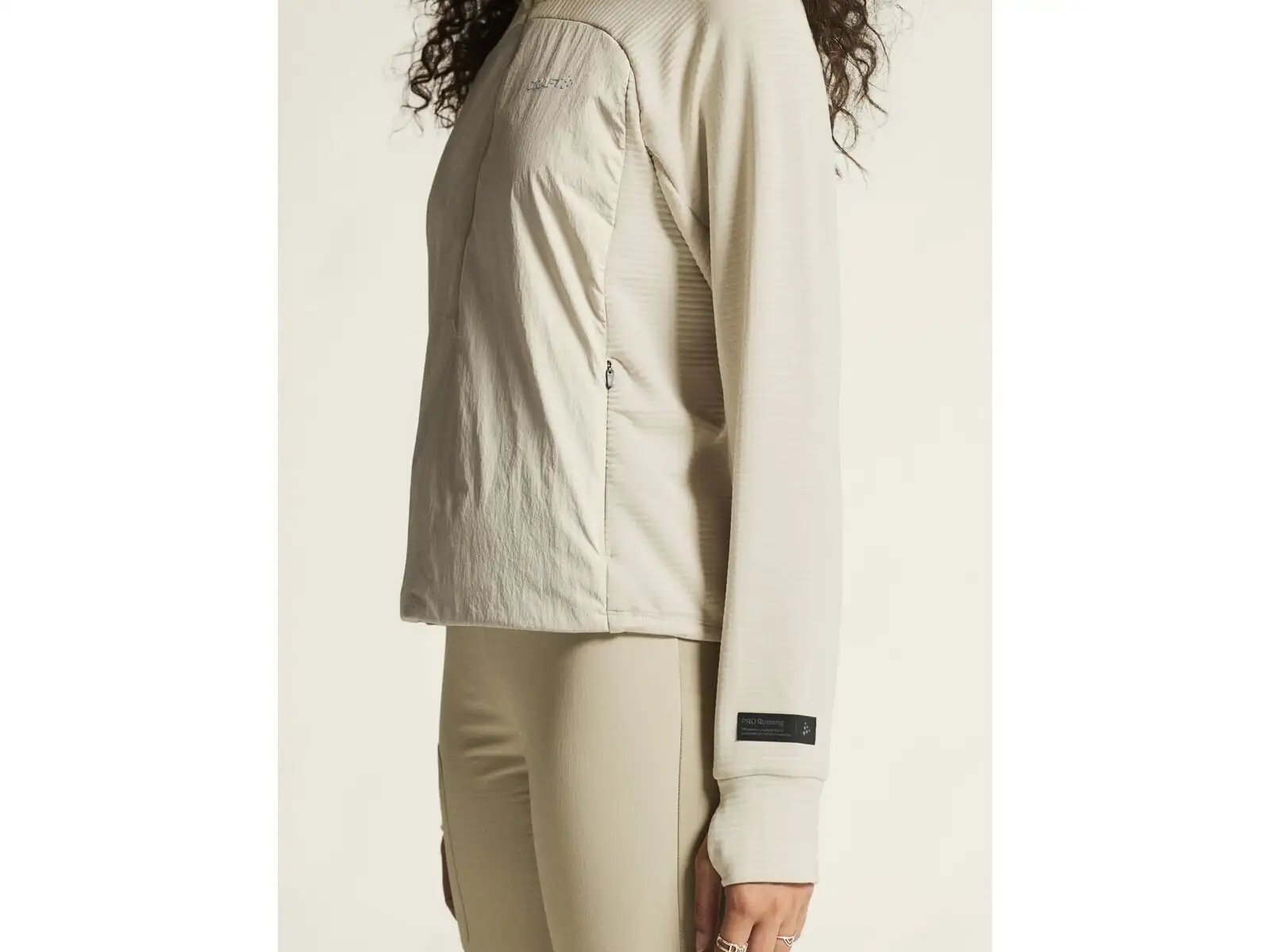 Craft SubZ Light Hood women's jacket beige