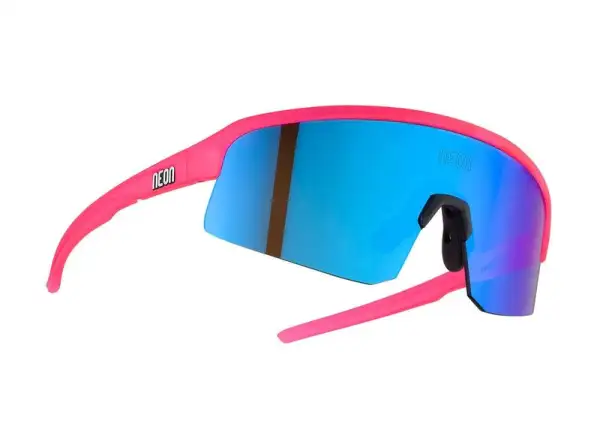 Neon Viper goggles Crystal Pink Fluo Mirror Blue Cat 3