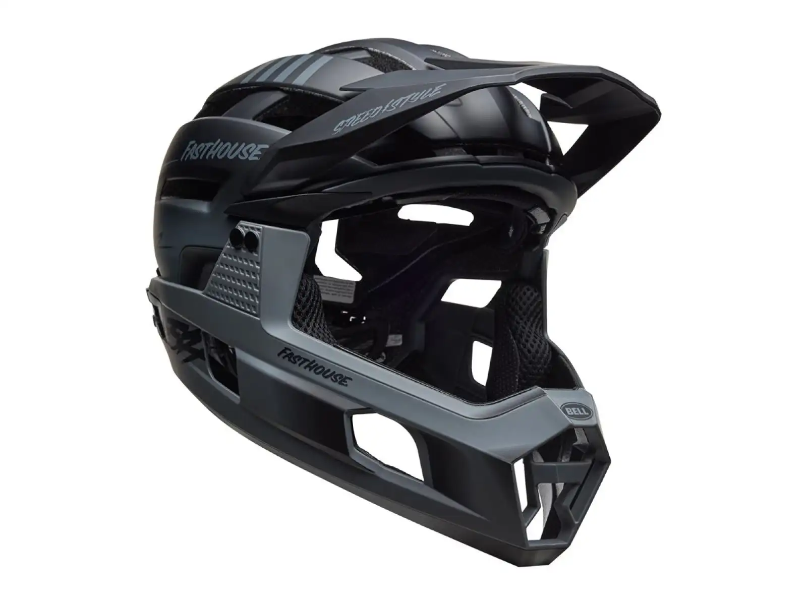 Bell Super Air R Spherical helmet Mat Black Fasthouse