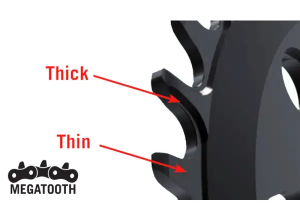 FSA Super Road Mega Tooth 110x40 1x11 chainring