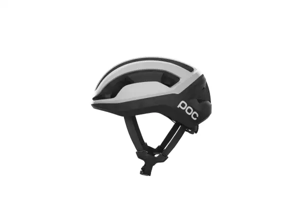 POC Omne Lite road helmet Hydrogen White/Uranium Black Matt