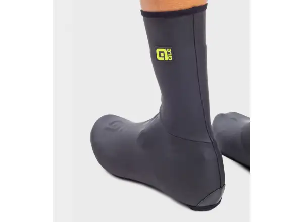 Alé Accessori Rain 2.0 cycling shoe covers Black/Fluo Yellow