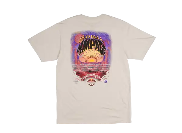 Troy Lee Designs x Red Bull Rampage Valley of Gods men's short sleeve t-shirt Bone