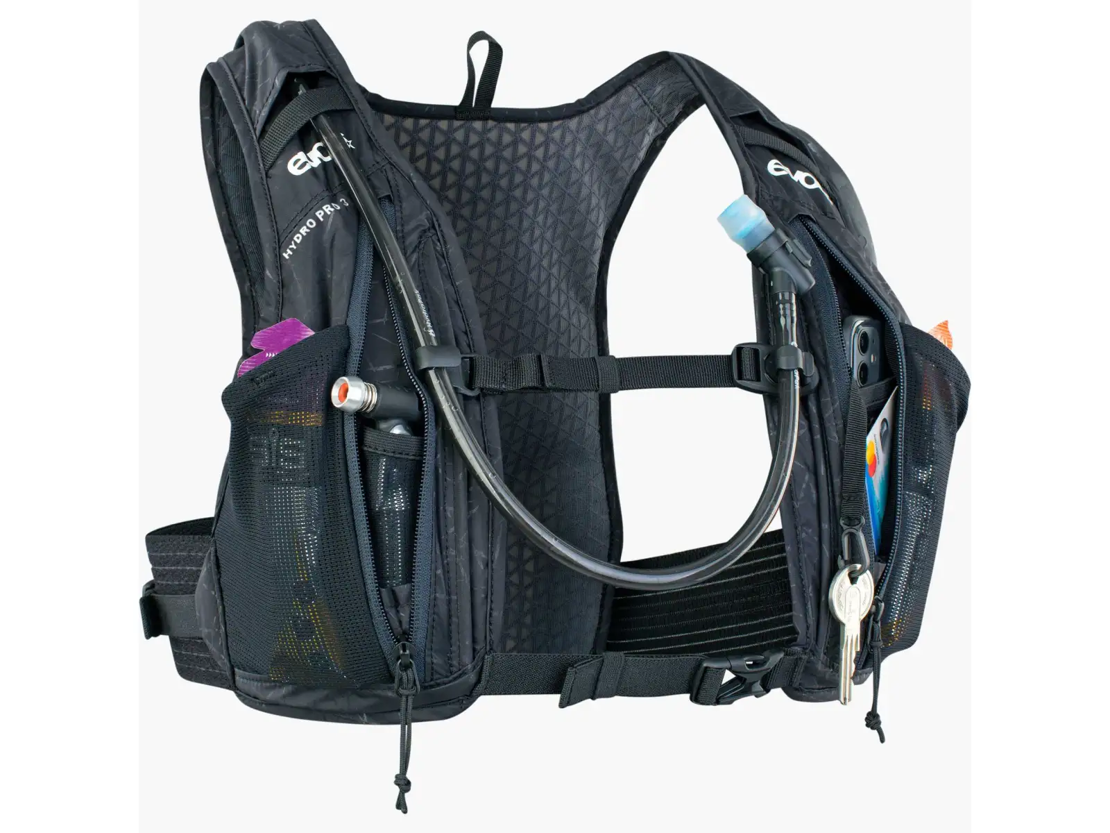 Evoc Hydro Pro 3 l backpack + 1.5 l hydration bladder Black