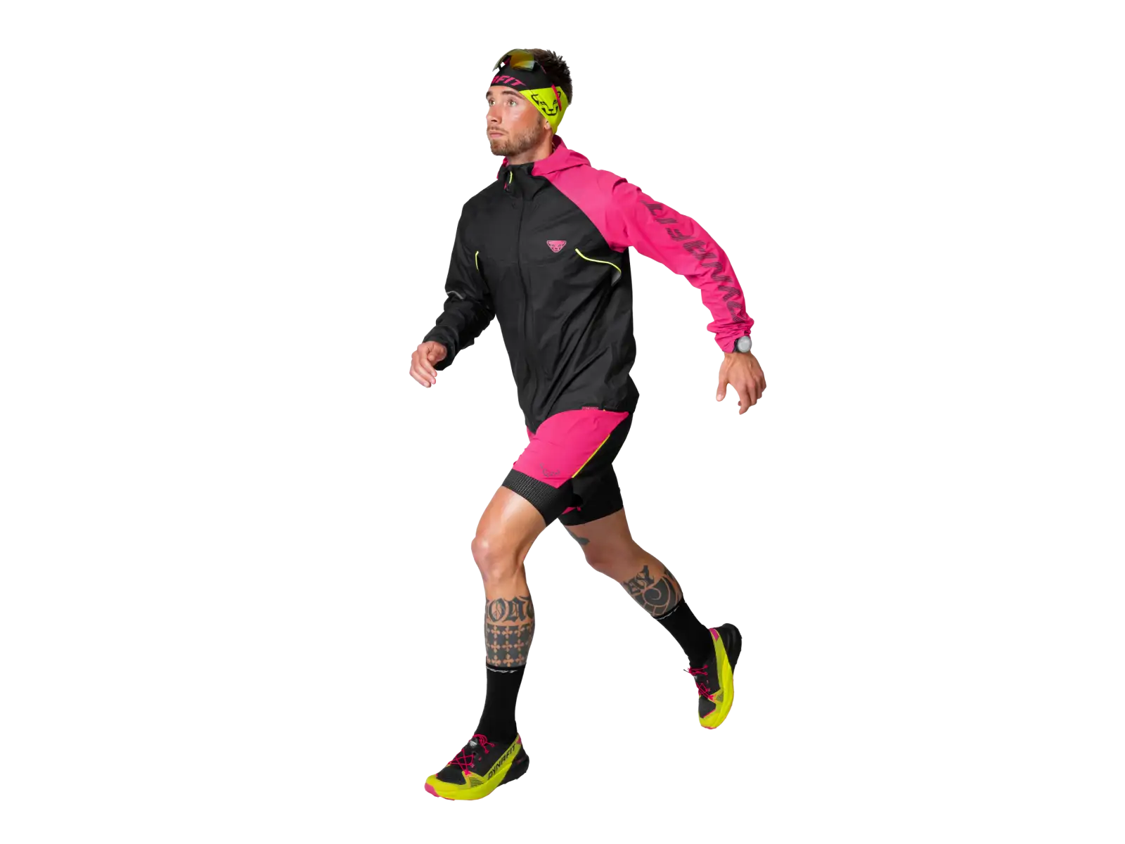 Dynafit DNA 3L men's jacket Pink Glo/Black Out
