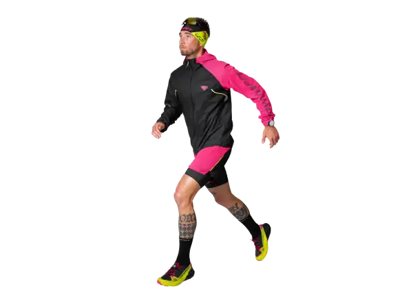 Dynafit DNA 3L men's jacket Pink Glo/Black Out
