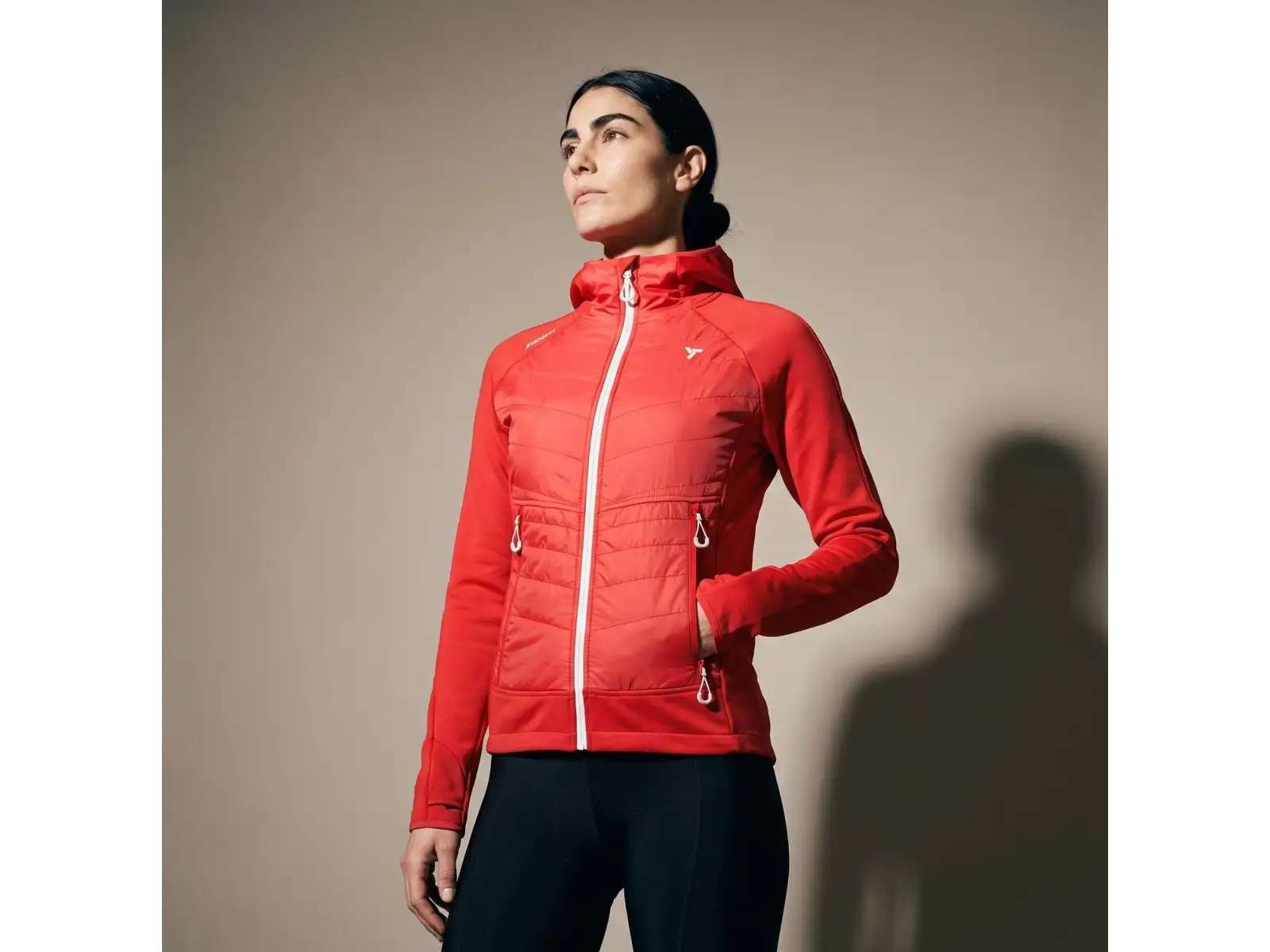Silvini Divera women's sweatshirt Red/Red