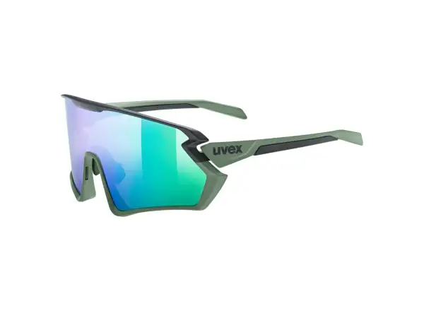 Uvex Sportstyle 231 2.0 goggles Moss Green/Black Matt/Mirror Green