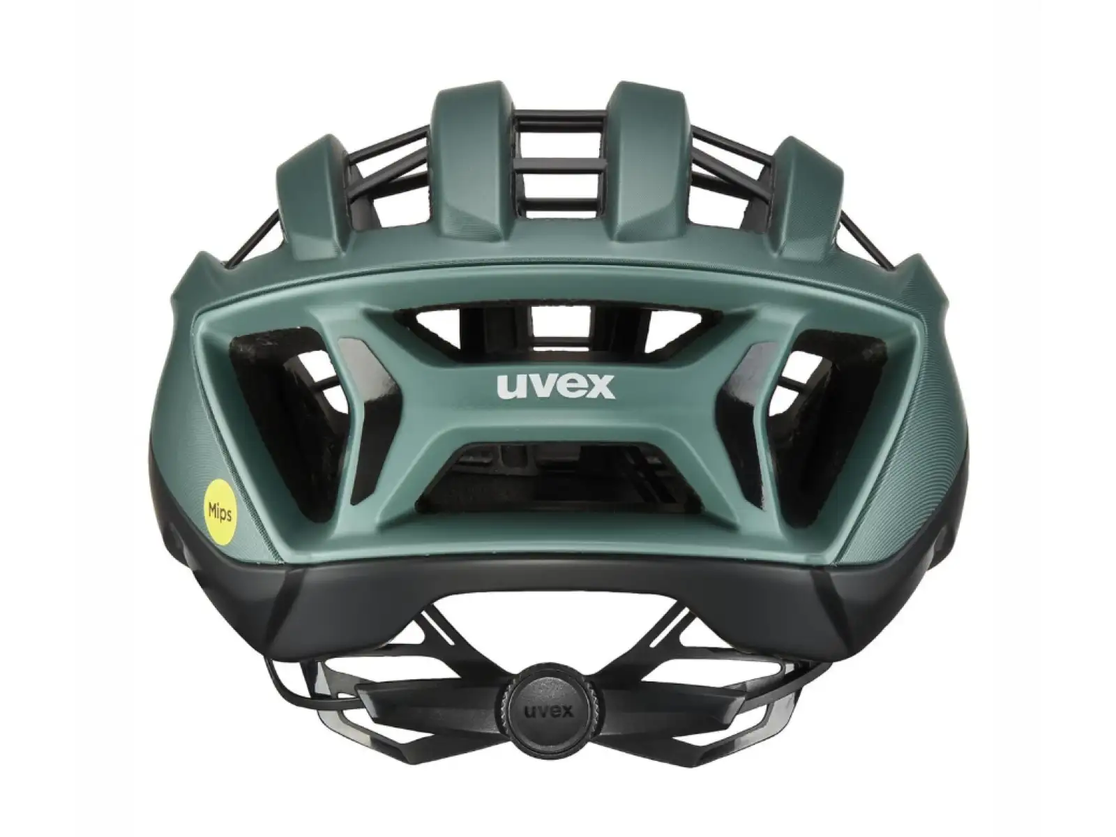Uvex Surge Aero MIPS road helmet Black/Sage Green Matt