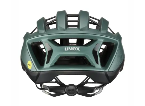 Uvex Surge Aero MIPS road helmet Black/Sage Green Matt