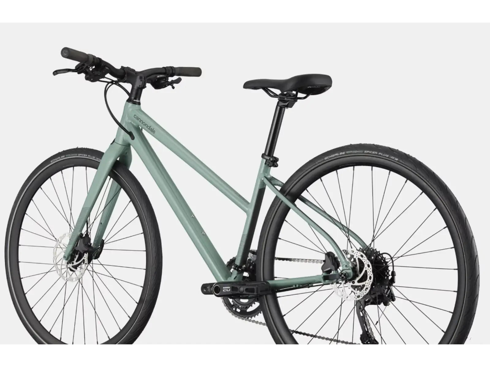 Cannondale Quick 3 Remixte Step-thru trekking bike Sage